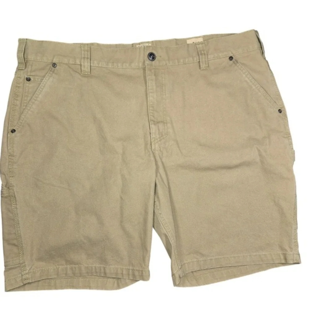 Red‎ Head Brand Co Mens Tan Cotton Canvas Utility Shorts Size 44 RN74747